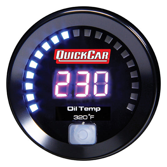 Quickcar Racing Products  Digital Oil Temperature Gauge 100-320  QRP67-009