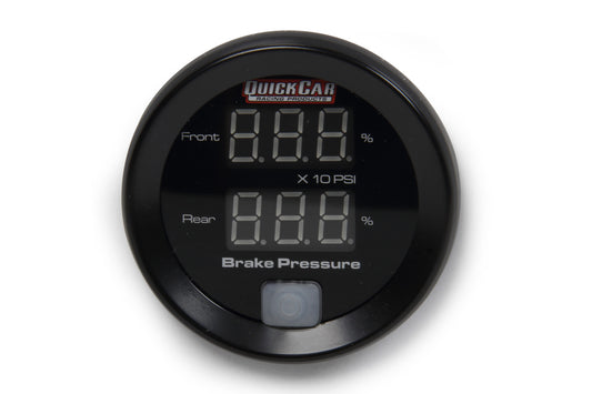 Quickcar Racing Products  Brake Bias Digital Gauge w/ Senders  QRP67-101