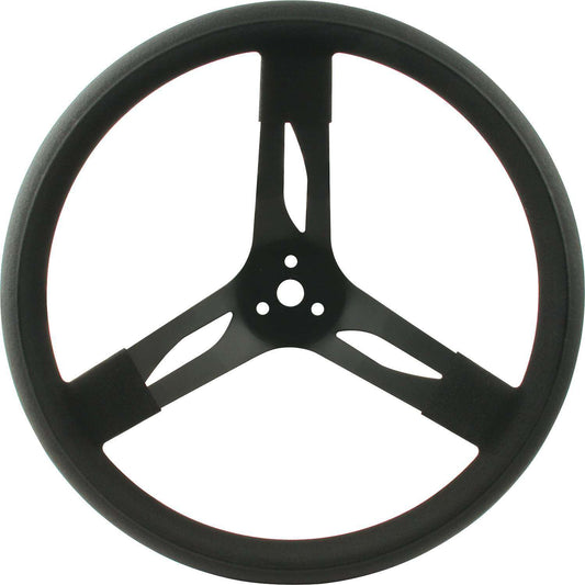 Quickcar Racing Products  15in Steering Wheel Stl Black  QRP68-003