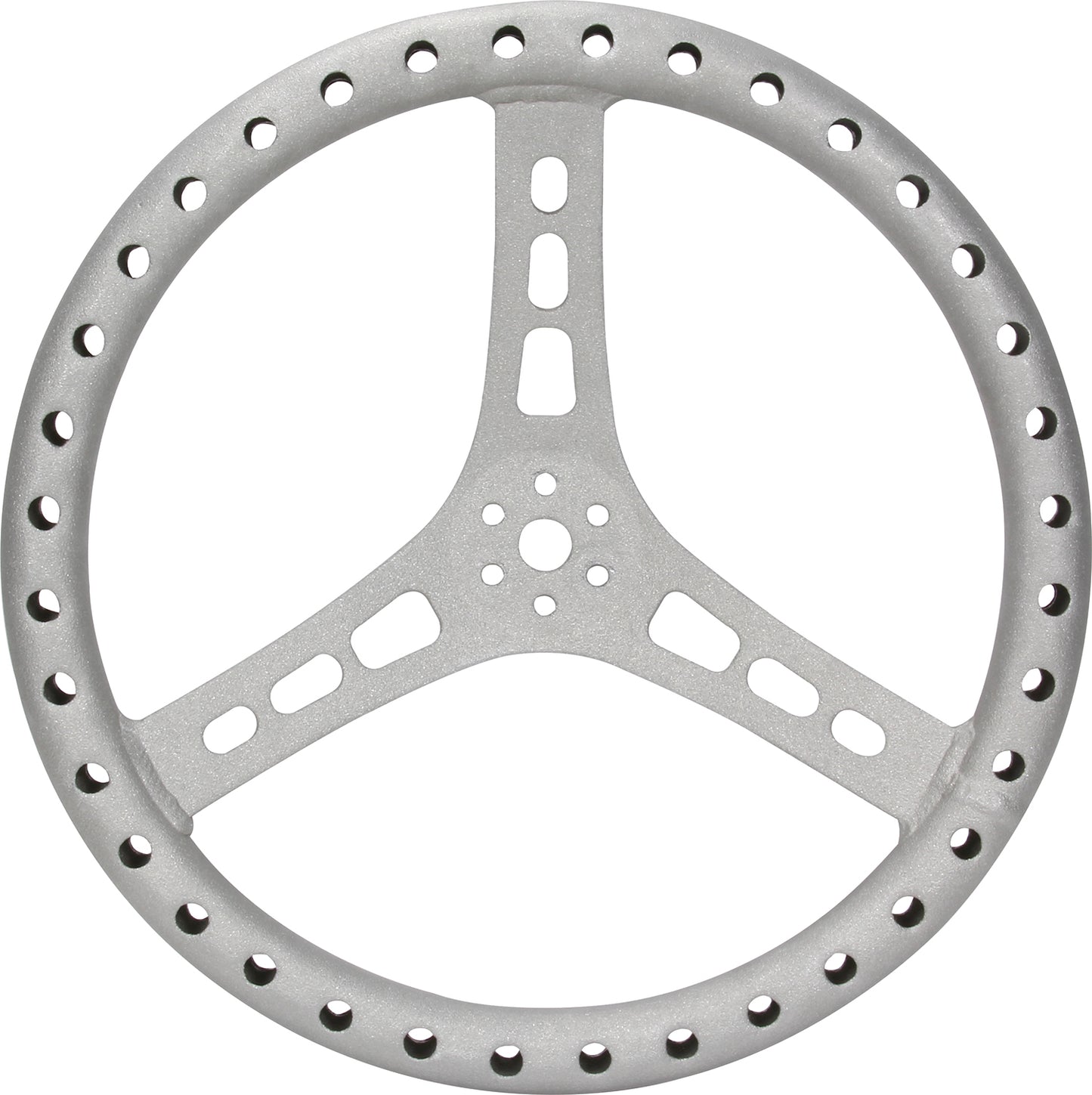 Quickcar Racing Products  15in Steering Wheel L/W Aluminum Raw  QRP68-005