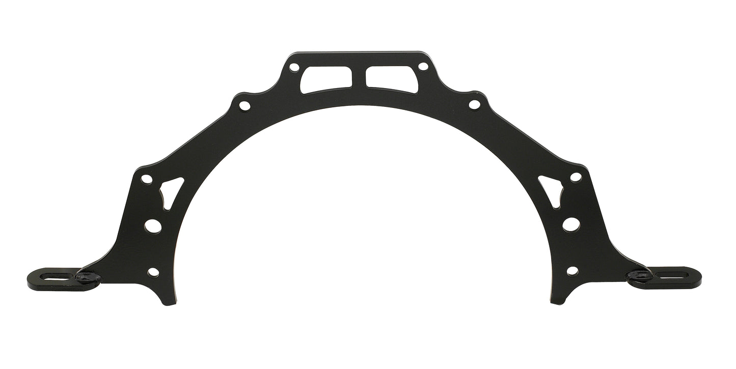 Quick Time Steel Midplate - SBC w/Mounting Ears MPN QTMRM-6093 For Chevy