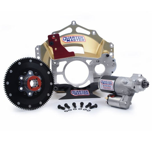Quarter Master Bellhousing Kit Bert / Brinn w/ KSE KRC Mount MPN QTR115509124TMKSE For Chevy