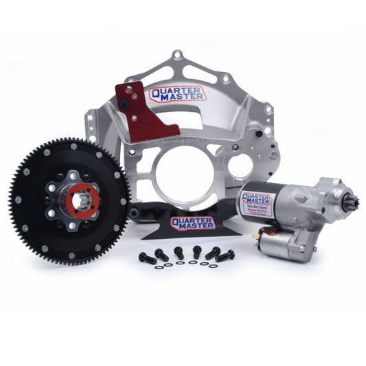 Quarter Master Bellhousing Kit Brinn Bert w/Top O/P Mount MPN QTR120509124TM For Chevy