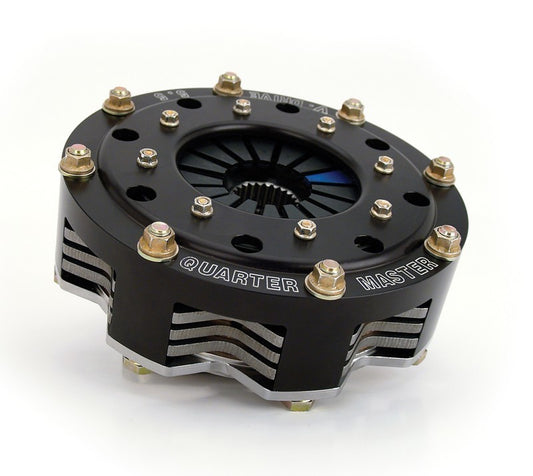 Quarter Master 5.5in V-Drive Clutch 3 Disc 26 Sp MPN QTR38517190ZZ For Chevy Ram
