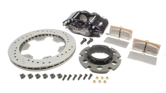 Red Devil / Ultra Lite Brakes  Inboard Brake Kit Round TI Rotor Black  RDB410-8100B