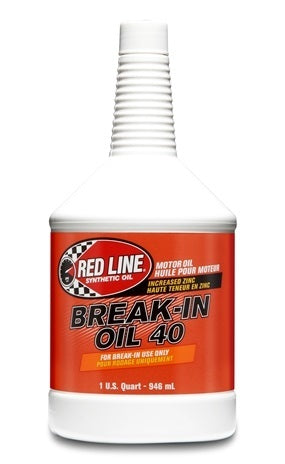 Redline Oil  Break In Oil 40W 1 Quart   RED16004