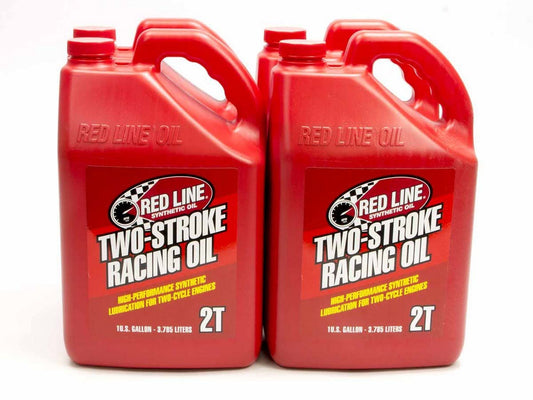 Redline Oil  2 Cycle Racing Oil Case 4x1 Gallon  RED40625