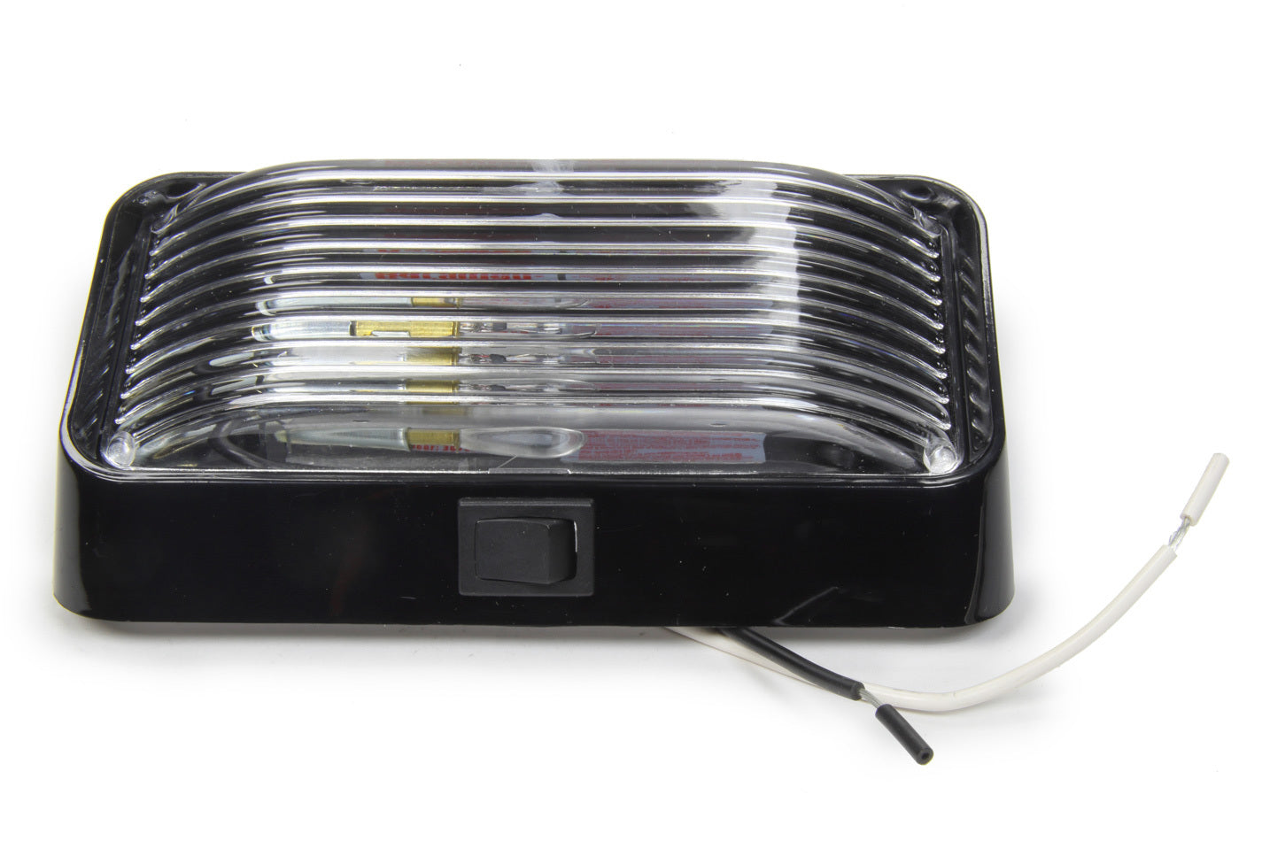 Reese  Porch Light #78 Clear w/ Black Base & Switch  REE30-78-524