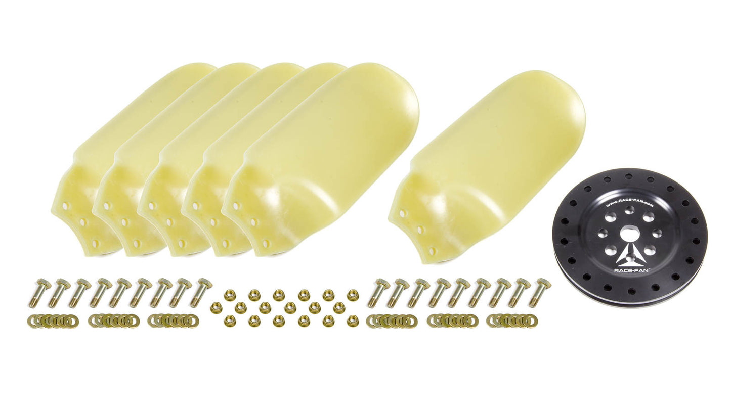 Race-Fan Race Fan 19in 6 Blade 5/8in Fan Hub MPN RFN64-1900-006-625 For Universal use