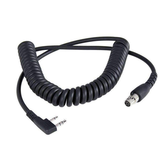 Rugged Radios  Cord Coiled Headset to Radio Rugged Kentwood  RGRCC-KEN
