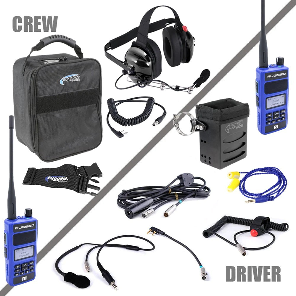 Rugged Radios Radio System Complete Team IMSA R1 UHF / VHF MPN RGRIMSA-R1