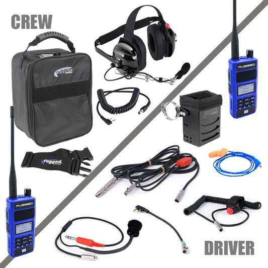 Rugged Radios Radio System Complete Team NASCAR R1 UHF/VHF MPN RGRNASCAR-R1