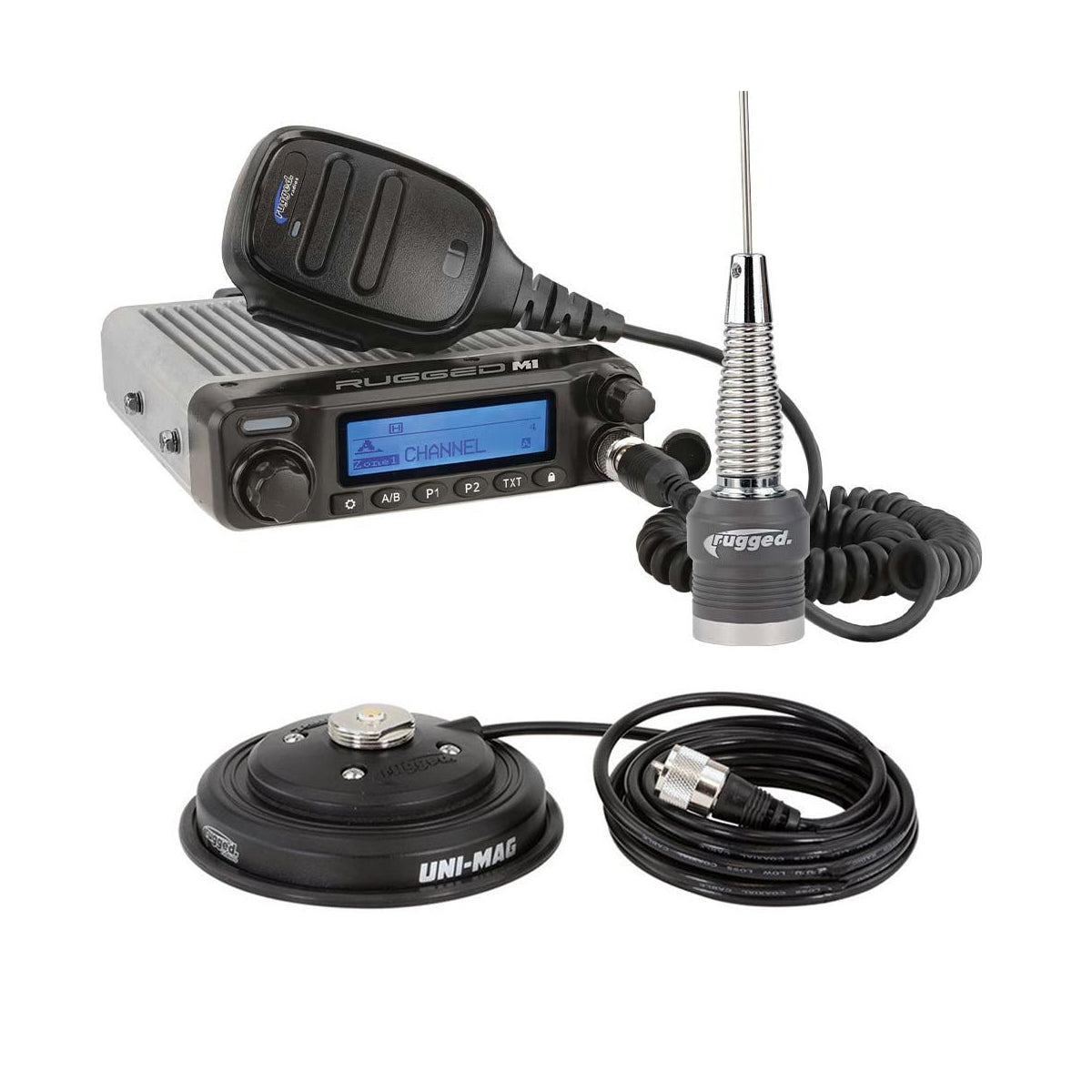 Rugged Radios  Radio Kit M1 w/Antenna Digital / Analog VHF  RGRRK-M1-V