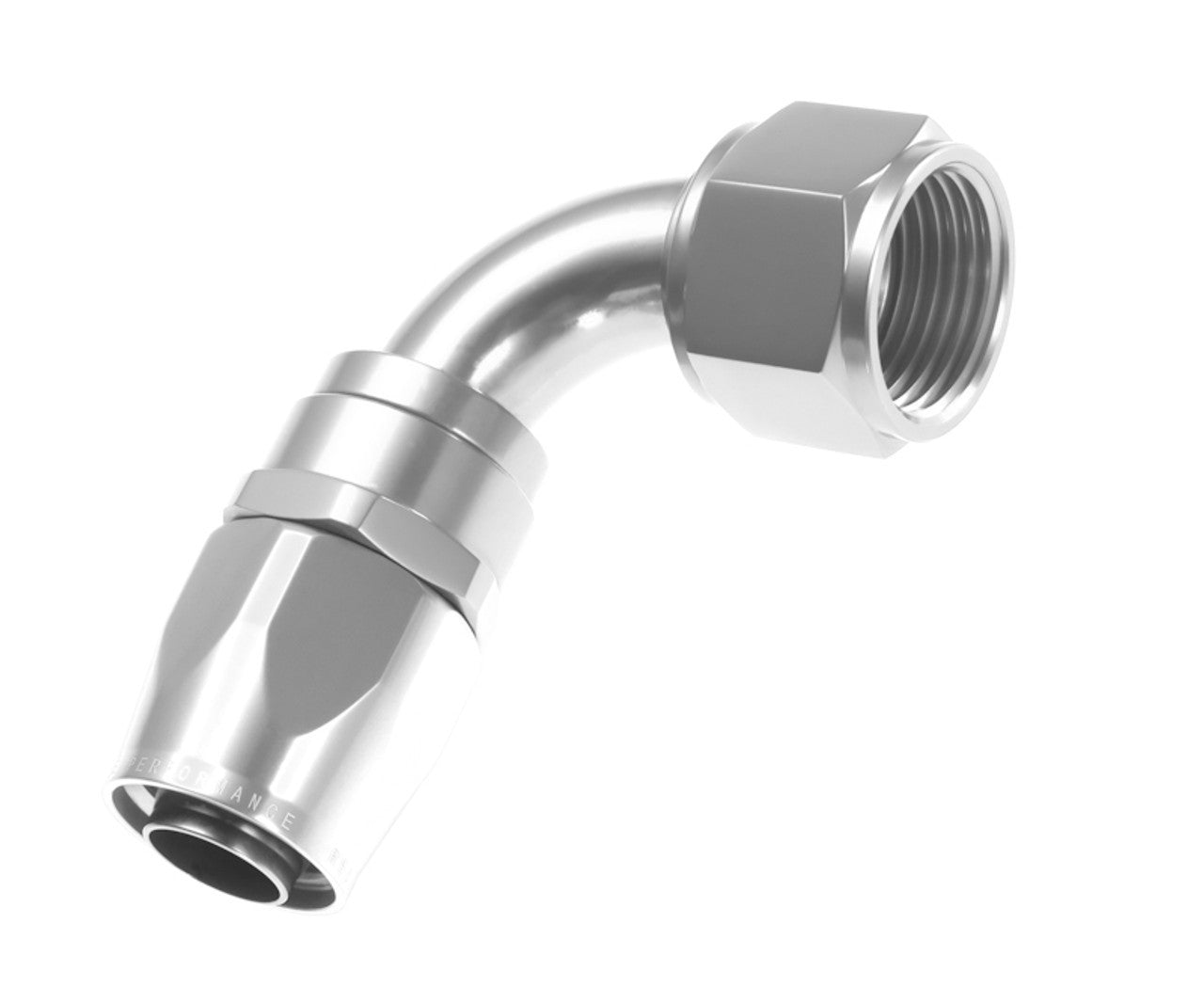 Redhorse Performance 10AN Swivel Hose Ends Clear 90 RHP1090-10-5