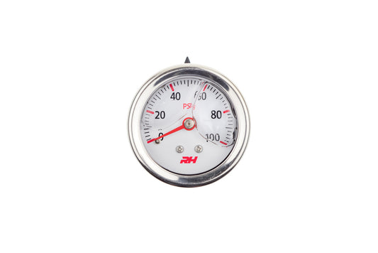 Redhorse Performance Fuel Pressure Gauge N/A  RHP5001-100-1