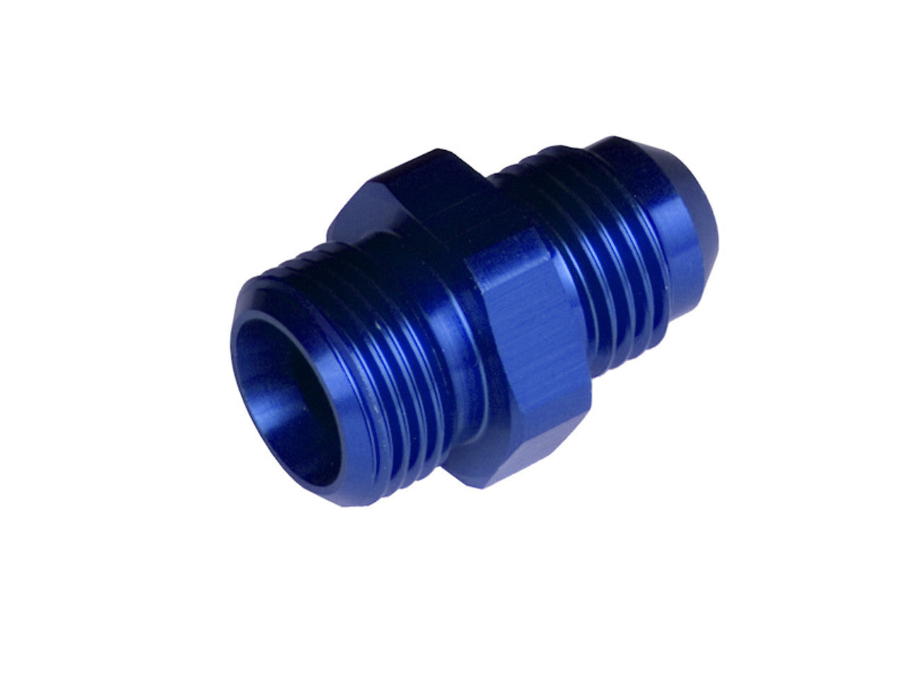 Redhorse Performance 6AN Caburetor Adapters - Blue RHP5020-06-1