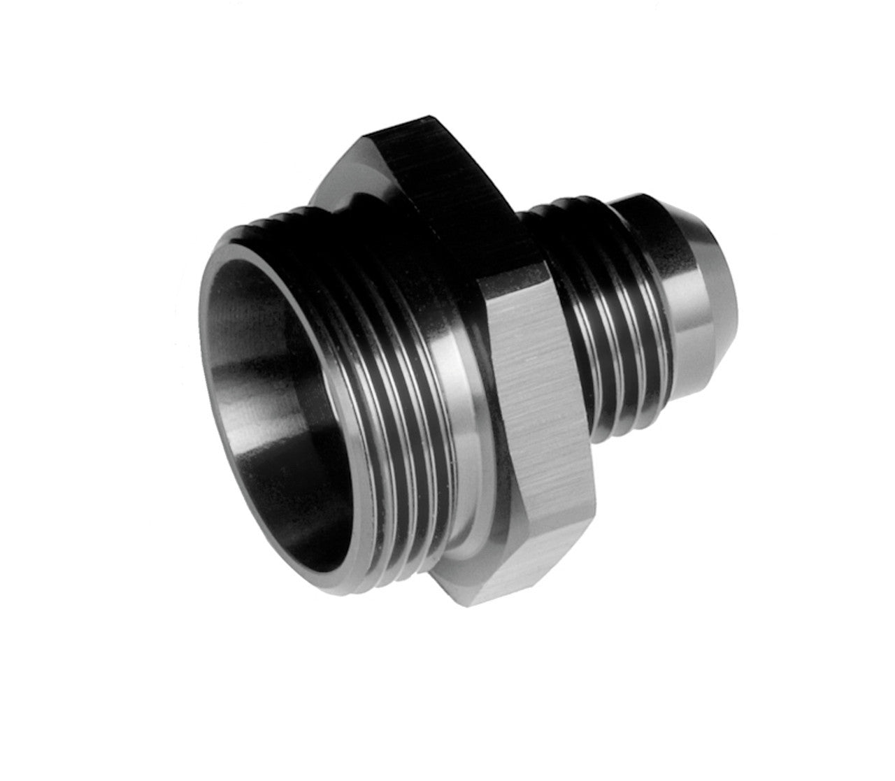 Redhorse Performance 8AN Caburetor Adapters Black RHP5040-08-2