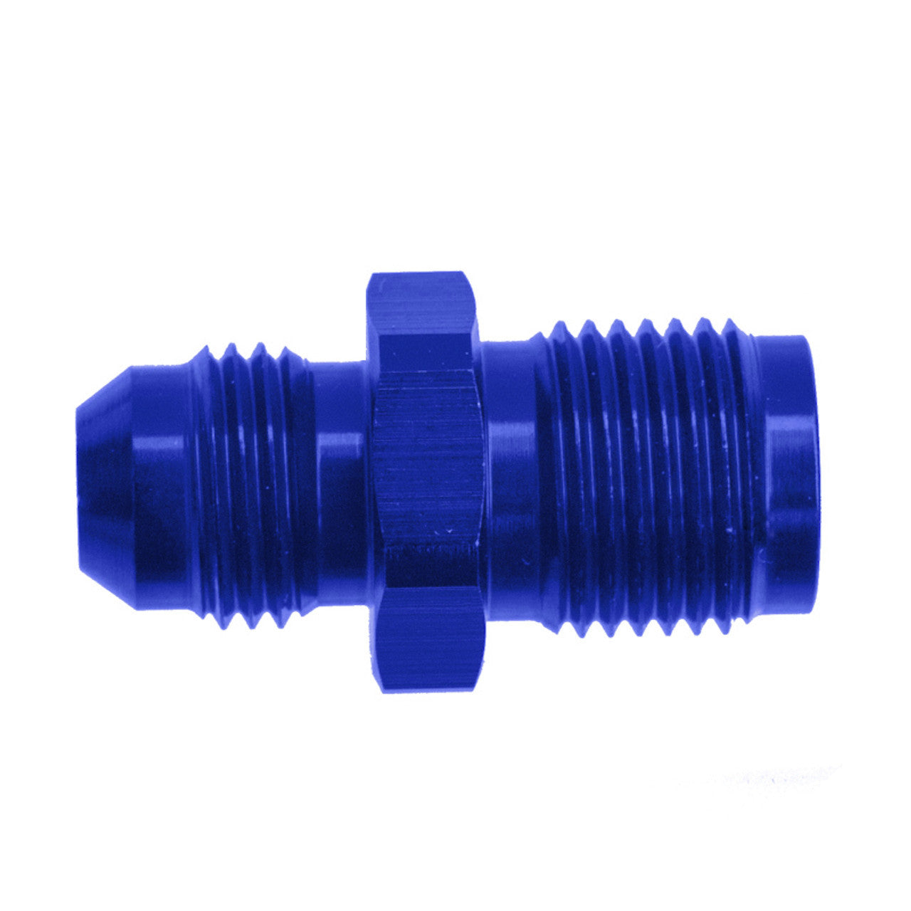 Redhorse Performance 6AN Fuel Pump Adapter Blue RHP5060-06-1