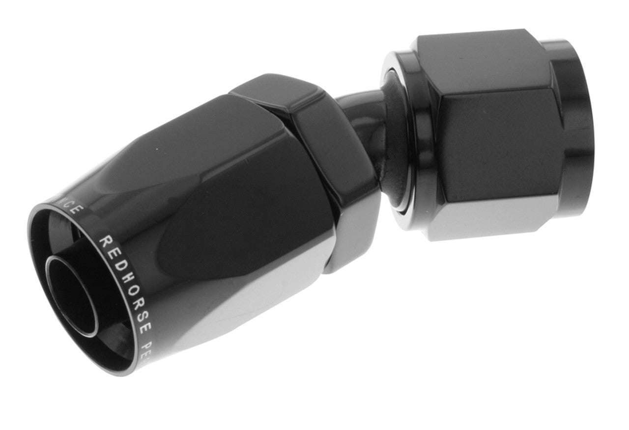 Redhorse Performance 10AN Non-Swivel Hose En ds Black 30 RHP6030-10-2