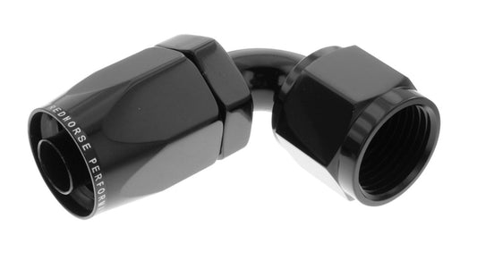 Redhorse Performance 12AN Non-Swivel Hose End Black 90 RHP6090-12-2