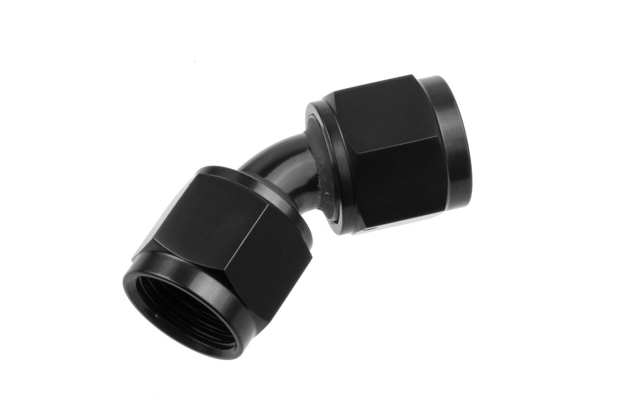 Redhorse Performance 6AN/JIC Swivel Coupler Black 45 RHP8145-06-2