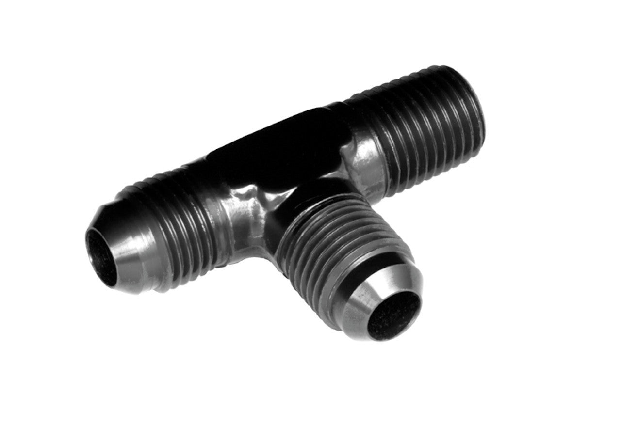 Redhorse Performance 4AN to 2AN(1/8) Tee With Thread On The Run RHP826-04-02-2