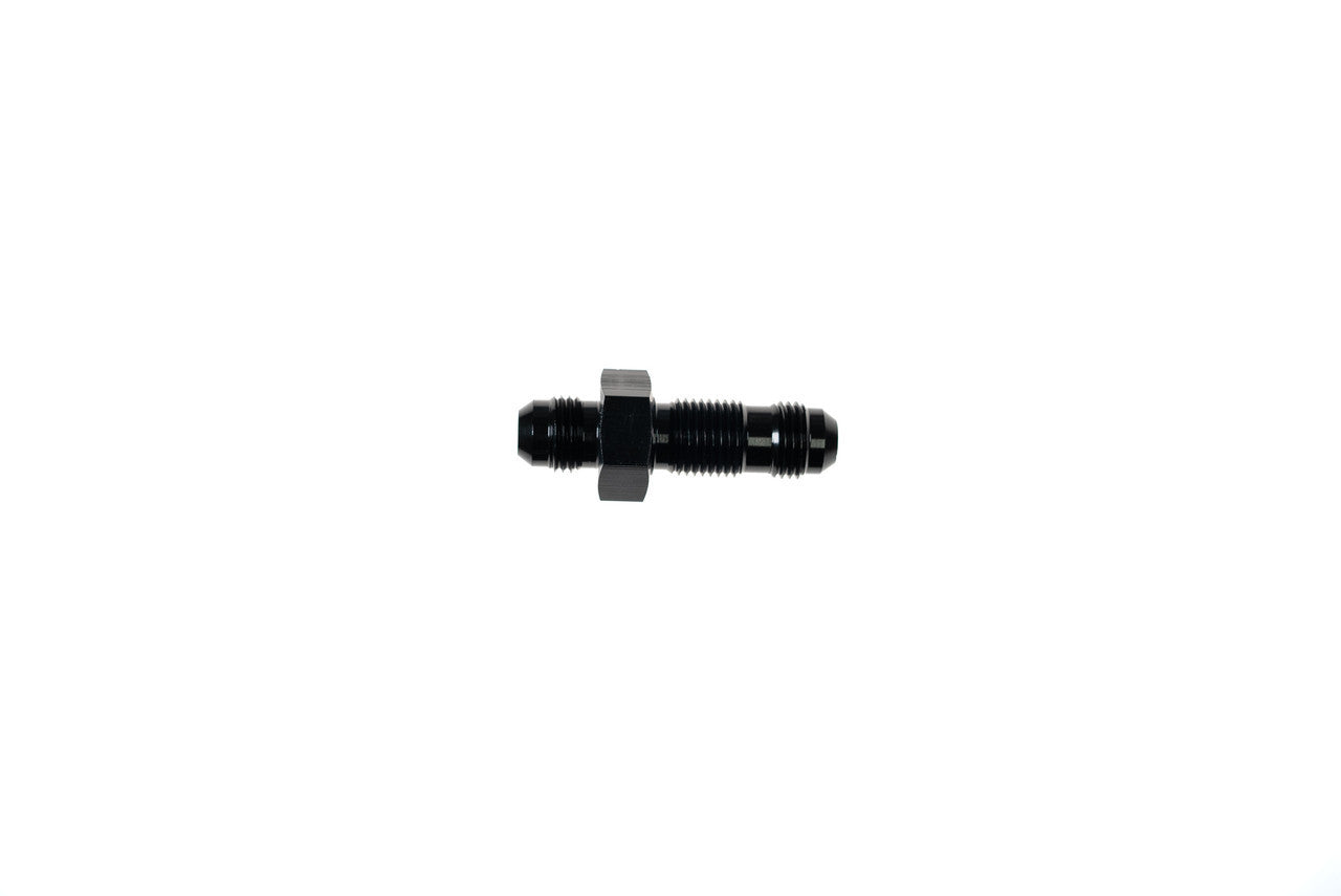 Redhorse Performance 3AN Bulkhead Adapter Black Male Male Straight RHP832-03-2