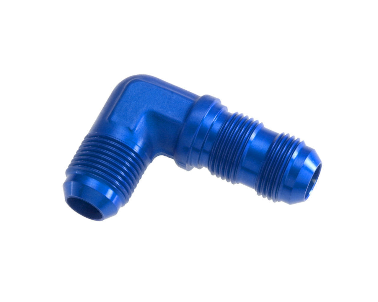 Redhorse Performance 12AN Bulkhead Adapter 90 Male Male Blue RHP833-12-1