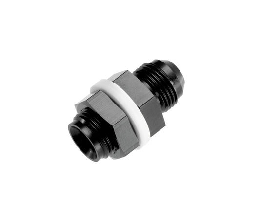 Redhorse Performance 12AN Bulkhead Adapter Black Male Male RHP8832-12-2