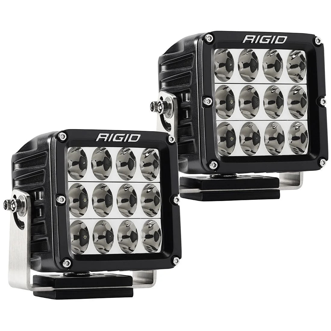 Rigid Industries  LED Light 4x4in D-XL Pro Series Driving Beam Pair  RIG322613