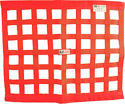Rjs Safety  Ribbon Window Net 24x24 Red SFI  RJS10000604