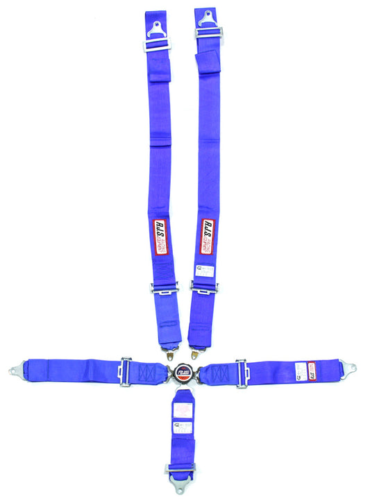 Rjs Safety 5pt Harness System Q/R Blue Ind Wrap 3in Sub MPN RJS1034903