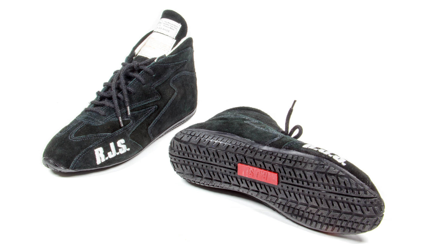 Rjs Safety Redline Shoe Mid-Top Black Size 5 SFI-5 MPN RJS500020151