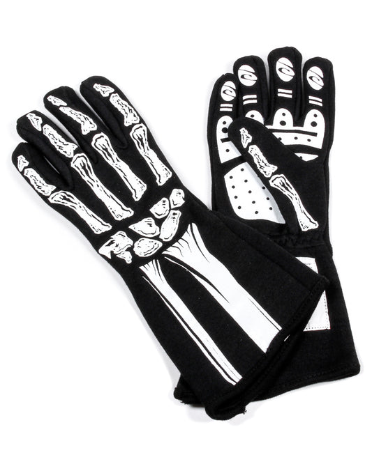 Rjs Safety  Double Layer White Skeleton Gloves XX-Large  RJS600080140