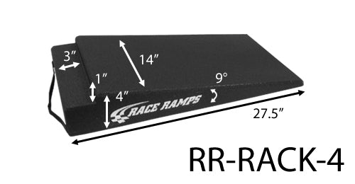 Race Ramps 4in Rack Ramps Pair MPN RMPRR-RACK-4