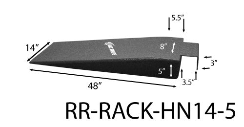 Race Ramps Hook Nosed Ramps 14in Wide x 5in High MPN RMPRR-RACK-HN14-5