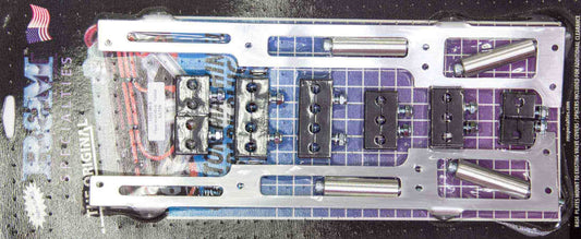 R And M Specialties  Spark Plug Wire Loom SBC Satin Vertical Style  RMW1101-90S