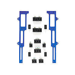 R And M Specialties  Spark Plug Wire Loom SBF Blue  RMW1105B