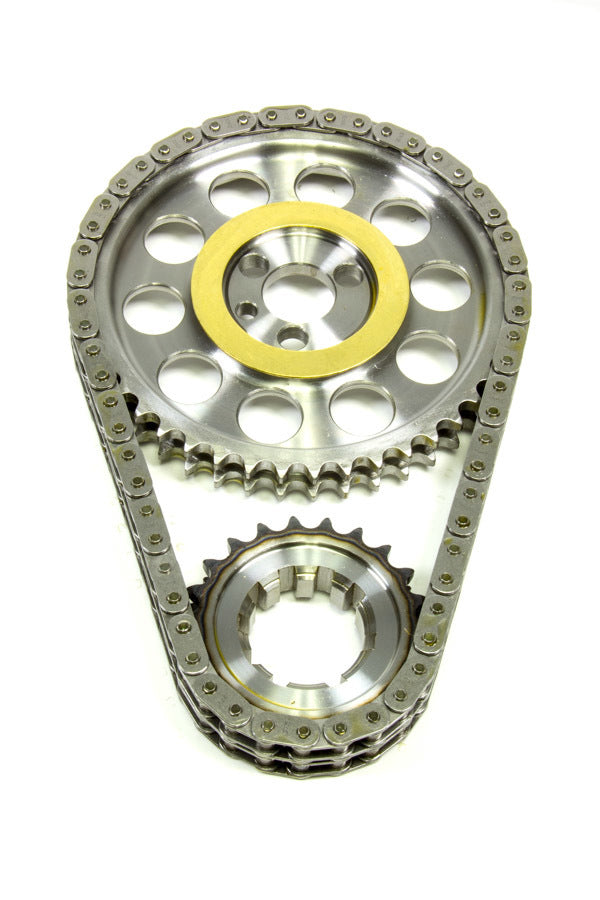 Rollmaster-Romac SBC Billet Roller Timing Set w/Shim MPN ROLCS1000 For Chevy