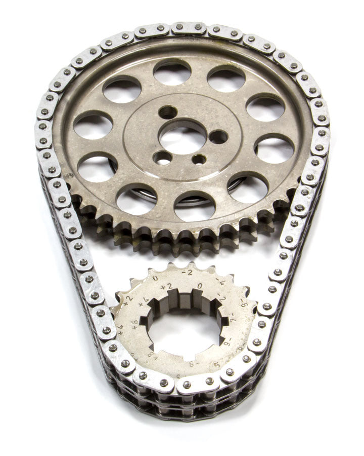 Rollmaster-Romac SBC Billet Roller Timing Set w/Torr. Bearing MPN ROLCS1050-LB5 For Chevy