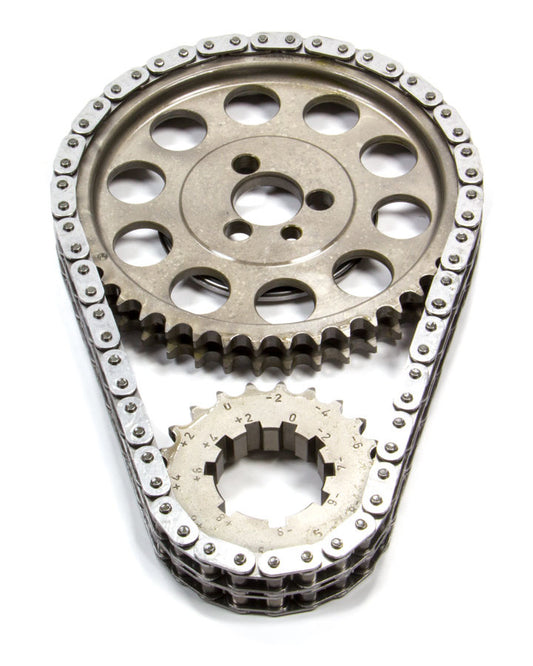 Rollmaster-Romac SBC Billet Roller Timing Set w/Torr. Bearing MPN ROLCS1050-LB5 For Chevy