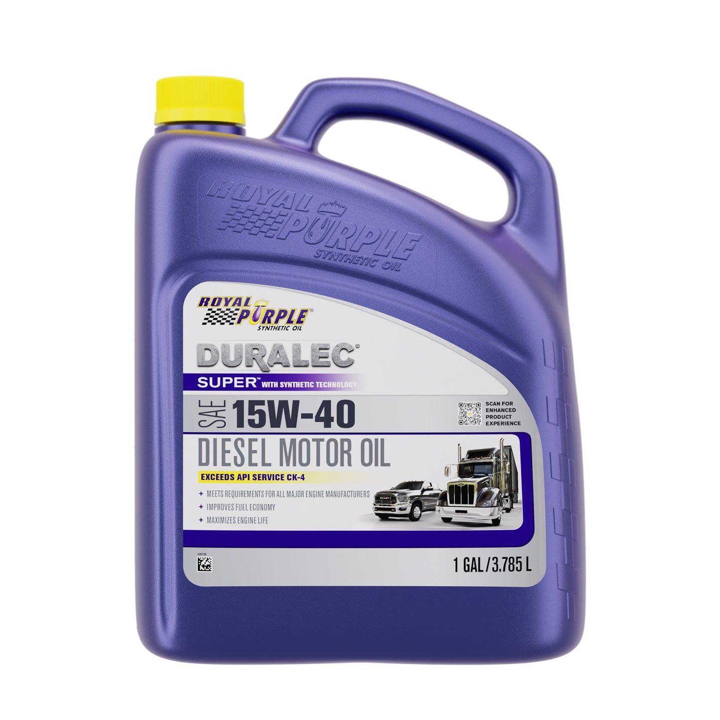 Royal Purple  Duralec Super 15w40 Oil 1 Gallon   ROY04154