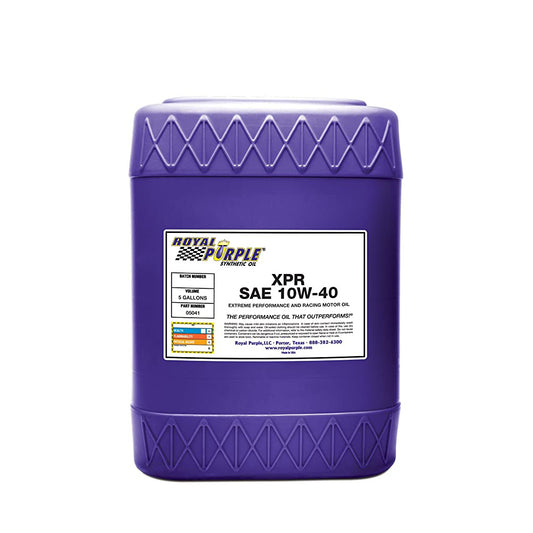 Royal Purple  Synthetic Racing Oil XPR 5-Gallon (10W40)  ROY05041