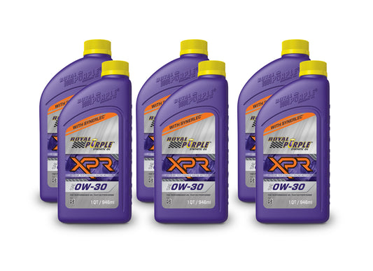 Royal Purple  0w30 XPR Racing Oil Case 6x1 Quart  ROY06010