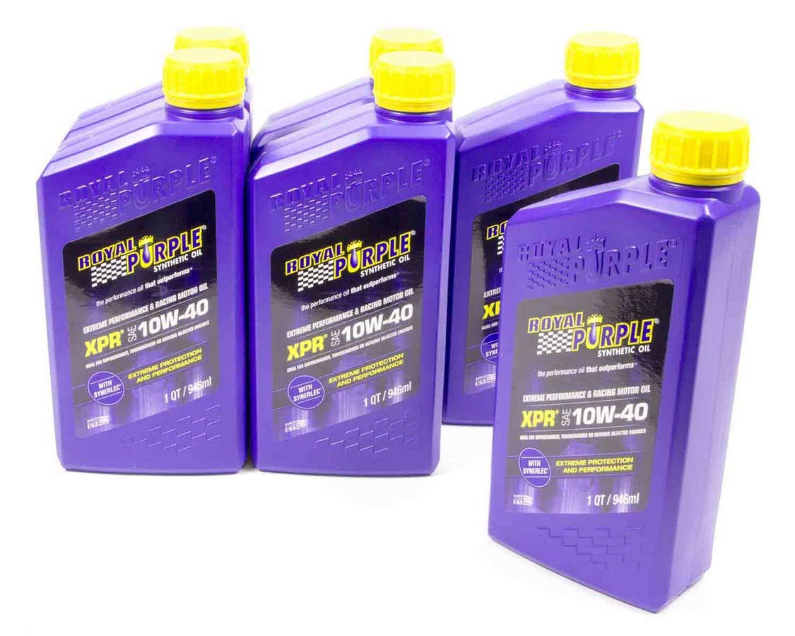 Royal Purple  10w40 XPR RAcing Oil Case 6x1 Quart  ROY06041