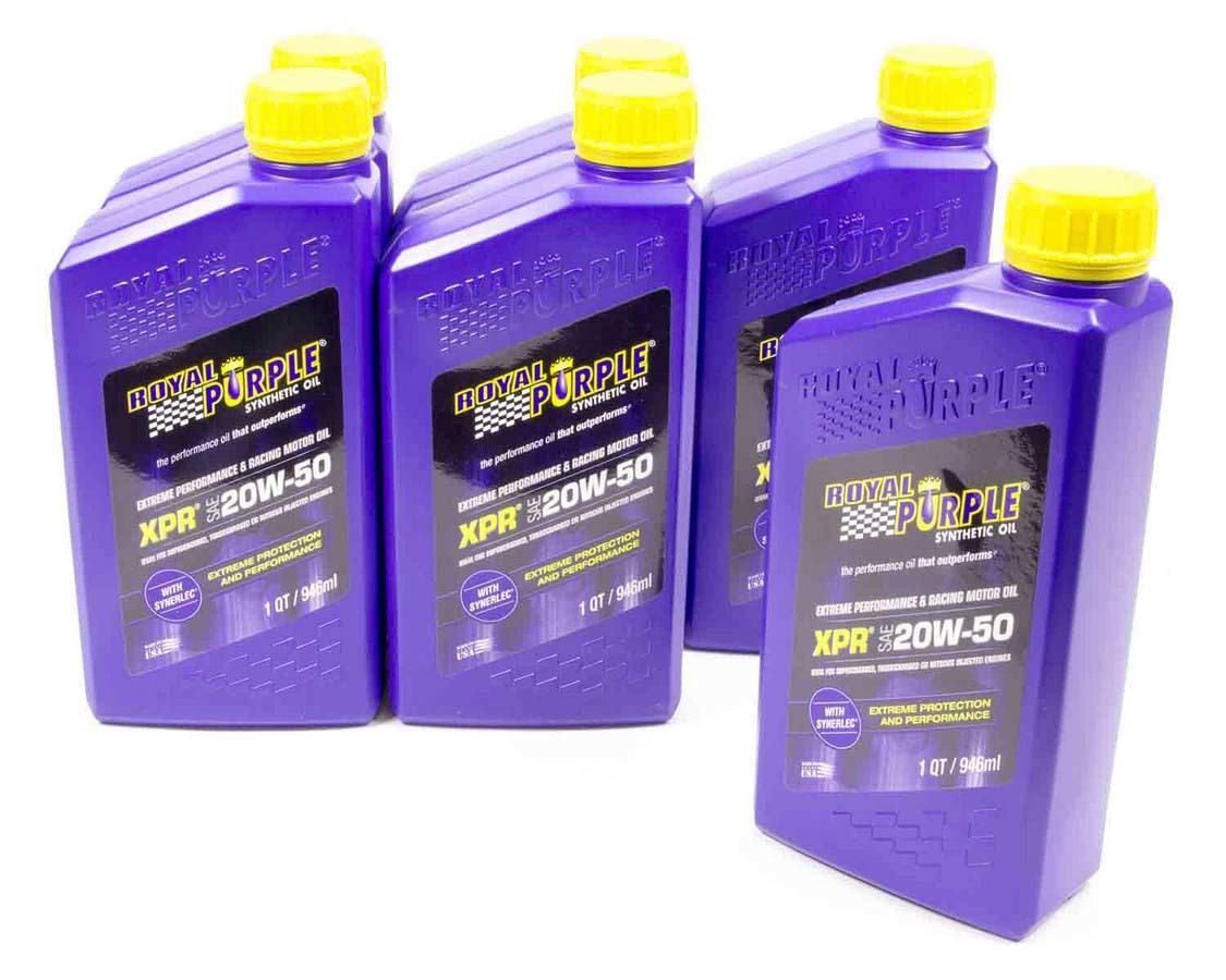 Royal Purple  20w50 XPR Racing Oil Case 6x1 Qt.  ROY06051