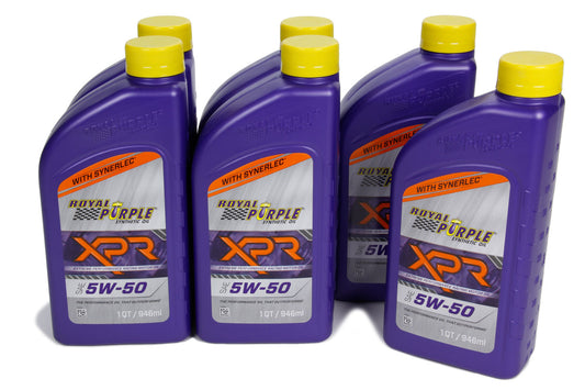 Royal Purple  5w50 XPR Racing Oil Case 6 x 1 Quart  ROY06052