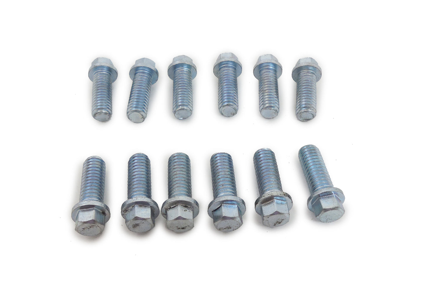 Racing Power Co-Packaged  Stainless Header Bolts 6-Point Head 12 Pcs.  RPCR0938S