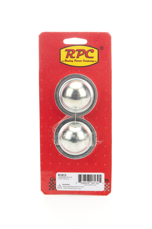 Racing Power Co-Packaged  GM Brake Rotor Dust Caps Pair  RPCR1813