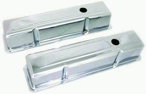 Racing Power Co-Packaged SB Chevy Tall Valve Cov er MPN RPCR4962 For Chevy